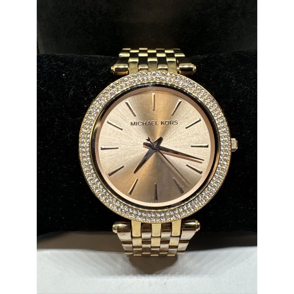 Michael Kors Darci MK3192 Women Rose Gold Analog Dial Quartz Wrist Watch JNA224